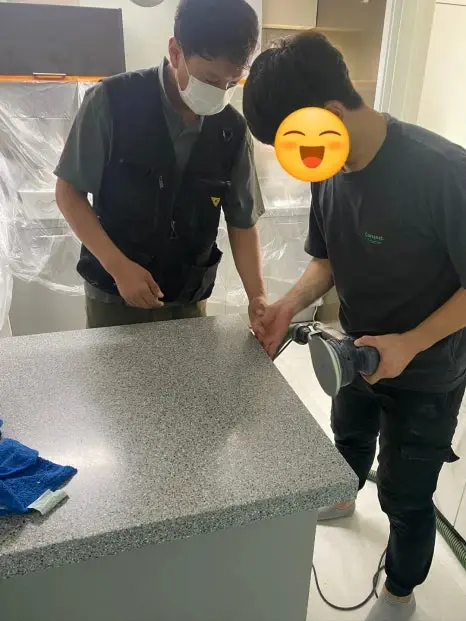 도배 실무과정 교육 현장